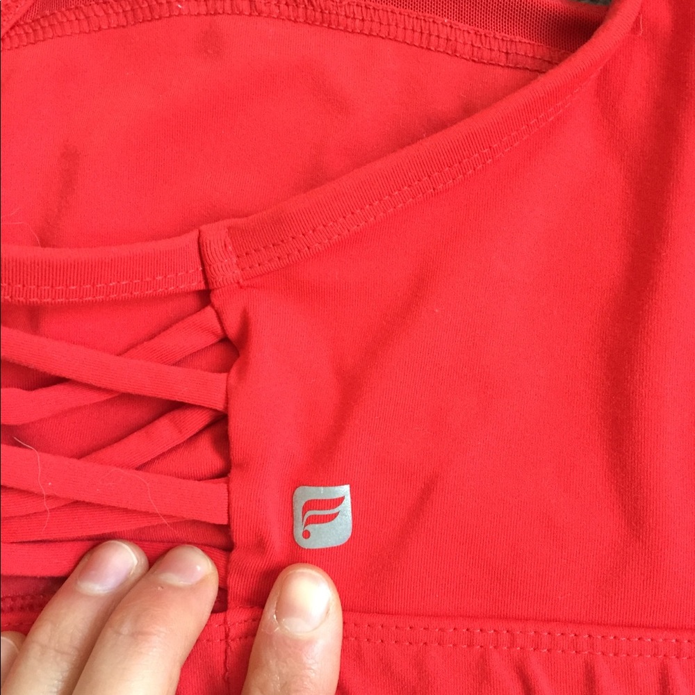 Fabletics sports bra/swim top